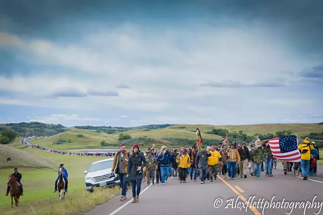 What one member of the Spokane Tribe saw at the ND pipeline protest