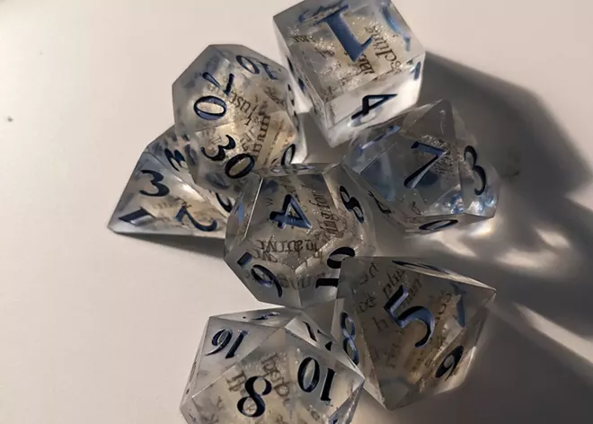 Customize your Dungeons & Dragons gameplay with fancy dice by two Spokane artists (3)