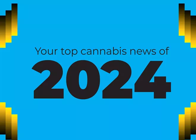 Three of 2024's biggest developments for cannabis