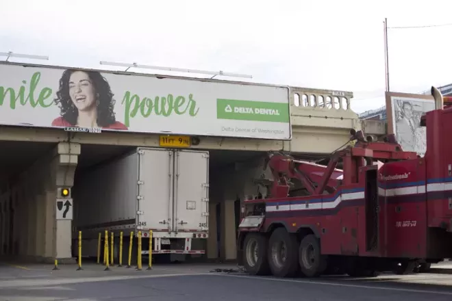 Is there anything Spokane can do to stop stupid trucks from crashing stupidly into bridges?