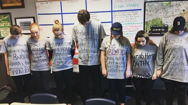 Washington students process the election results