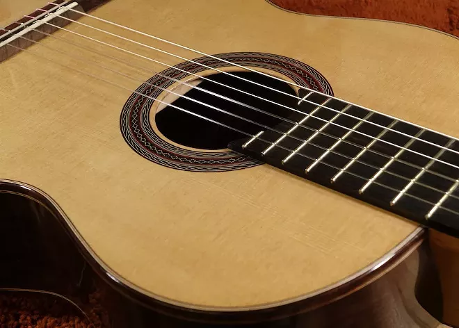 Spokane luthier Pat Foster's guitars are celebrated via classical guitar showcase at Hamilton Studio