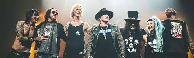 Guns N' Roses schedules show at The Gorge for September 3, 2017