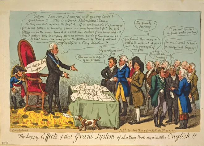 In the United States’ early years, a trade war launched by Thomas Jefferson ended in disaster