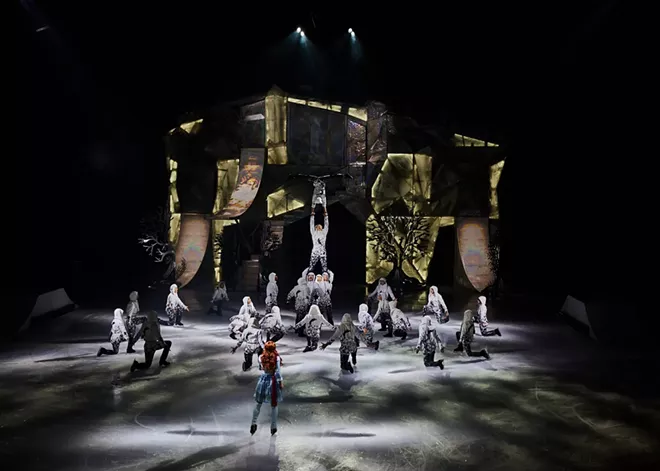 Cirque du Soleil's spectacular ice skating acrobatics show Crystal performs its final leg in Spokane before retiring