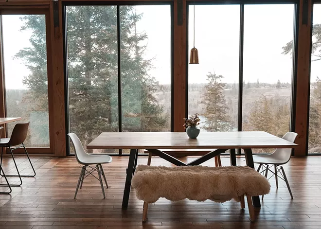 With views of the winding Spokane River, a run-down home gets a new life as a Hollywood screenwriter's escape