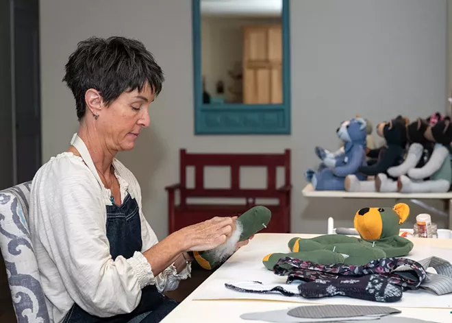 Sandpoint resident Michelle Sebern creates space for mourning, one memory bear at a time