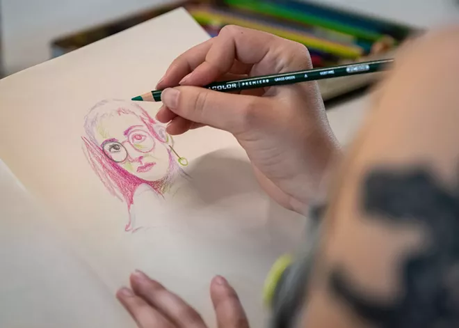 Spokane's Heads Up Portrait Club wants to draw you, and invites everyone to do the same