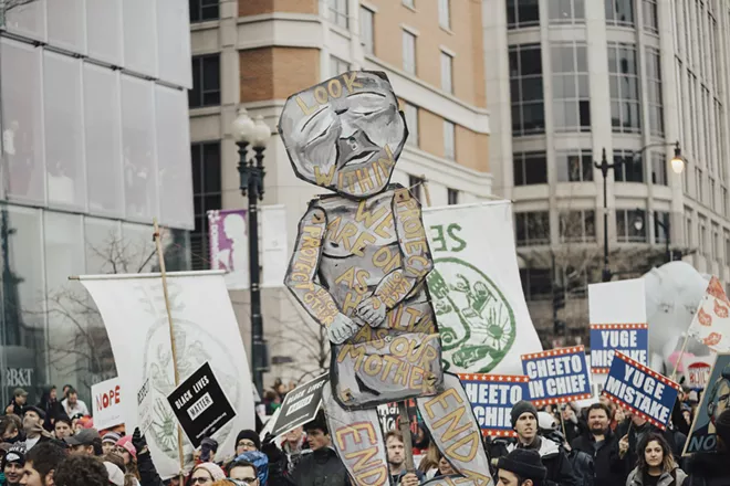 Scenes from Trump's inauguration and protests in Washington, D.C.