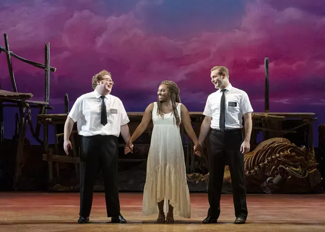 The Book of Mormon finds continued success in its juxtaposition of comedy and religion