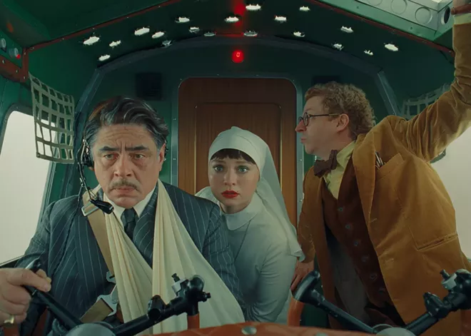 Wes Anderson's The Phoenician Scheme is another visual wonder with great performances by Benicio del Toro, Mia Threapleton and Michael Cera