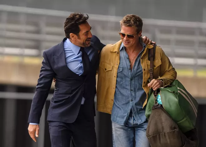 Brad Pitt lends his charm to feature-length car-racing commercial F1