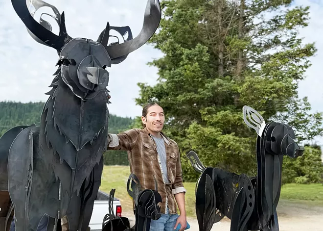New sculptures in Five Mile, foosballer takes home medals; plus, new music!