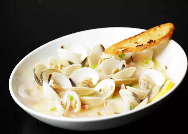 Dinner: Enjoy cheap tasty burgers, but also Middle Eastern salad, tamales, clams and more