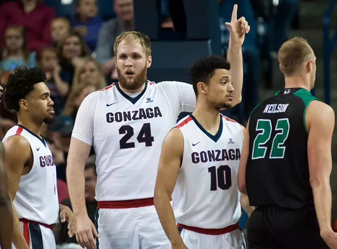 Zags stay undefeated, take down San Francisco 96-61