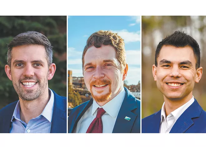 Three candidates vying for a Spokane City Council seat will be narrowed to two in Aug. 5 primary election