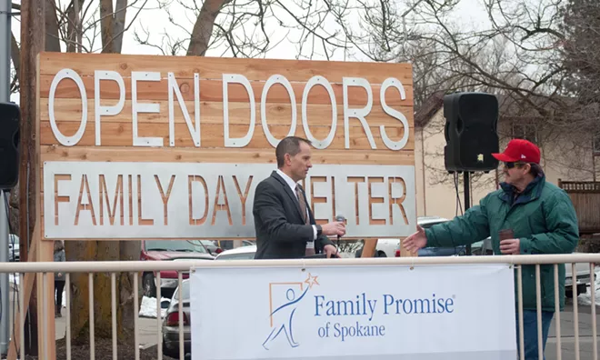 Spokane opens doors to homeless families at daytime shelter