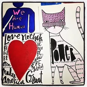 Pullman artist's "cat power" design raises thousands for national, local nonprofits