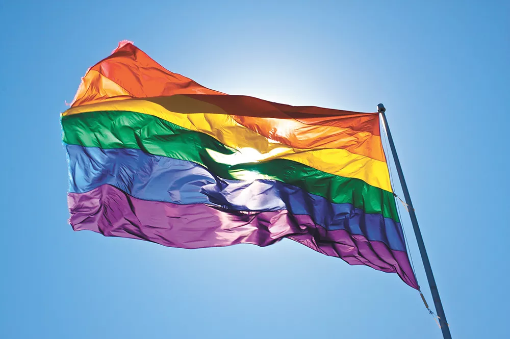 Pride Flag Ceremony