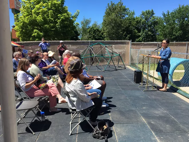 Rally in Spokane urges state legislators to prevent looming state government shutdown