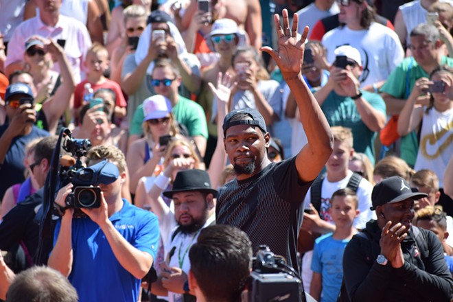 Kevin Durant came to Hoopfest, and it was awesome