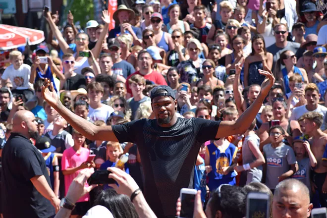 Kevin Durant came to Hoopfest, and it was awesome