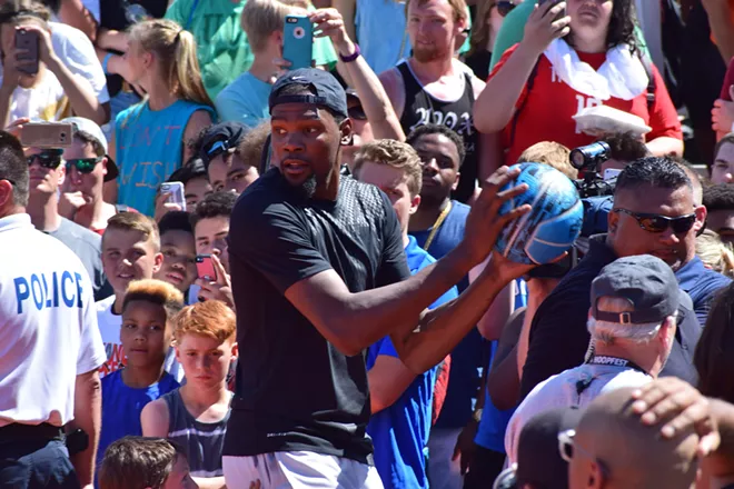 Kevin Durant came to Hoopfest, and it was awesome