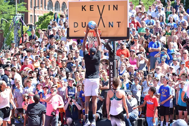 Kevin Durant came to Hoopfest, and it was awesome