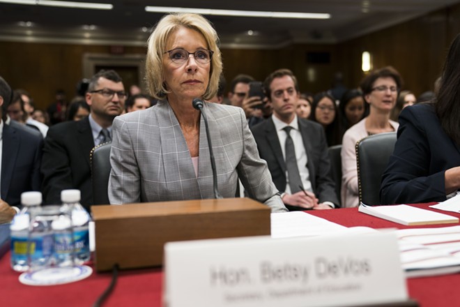 DeVos Says Education Dept. Will Revisit Obama-Era Campus Sexual Assault Policies