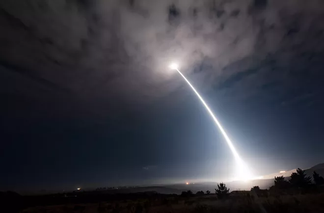 U.S. Tests Unarmed Intercontinental Ballistic Missile