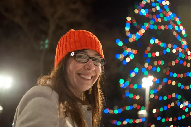 Mayor David Condon and others test out Riverfront Park's new ice-skating ribbon (32)