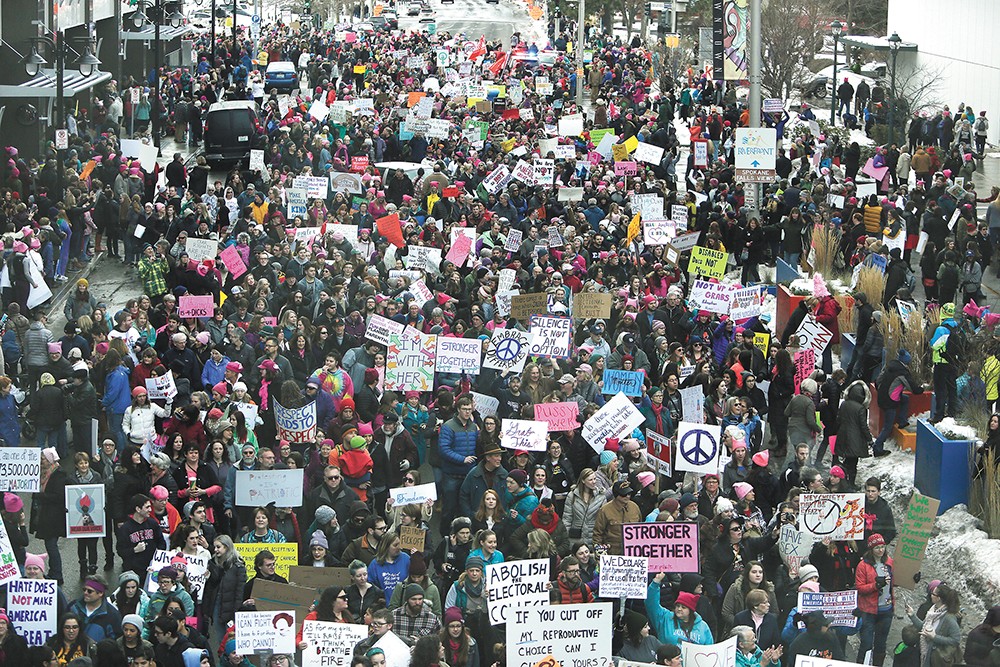 Spokane Women's March II; Rhetoric in the Ring & more