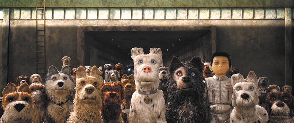 Bristling with life, humor and a little menace, Wes Anderson's Isle of Dogs is a stop-motion delight