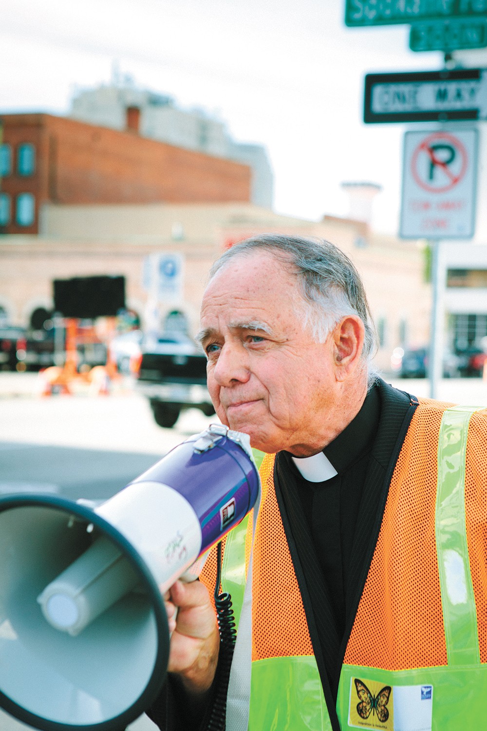 An elderly pastor broke the law to save the climate. Eventually he'll make his case to the jury