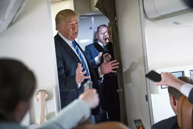 Trump Says Payment to Stormy Daniels Did Not Violate Campaign Laws