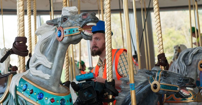 Yes, the Looff Carrousel will open on May 12, but more importantly the Garbage Eating Goat is coming back tomorrow