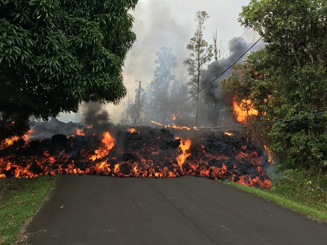 As Volcano Erupts in Hawaii, ‘I Can See My House Burning’