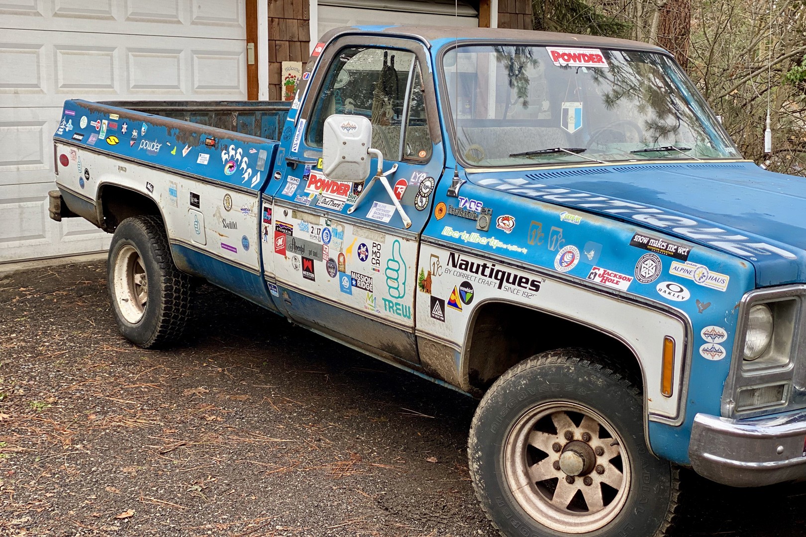 A man and his truck: It's a tale as old as skiing and stickers