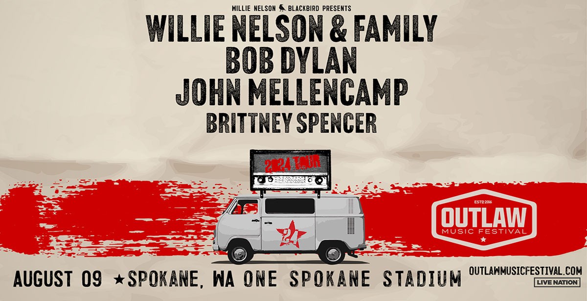 Outlaw Music Festival - Willie Nelson, Bob Dylan, John Mellencamp