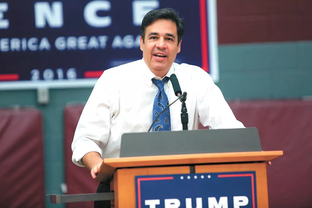 Idaho Rep. Raul Labrador is a big Trump supporter, but he still believes it's the job of Congress to vote on any use of military force overseas — not matter who's president.