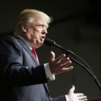 Trump in Spokane, North Carolina defends bathroom law and morning news
