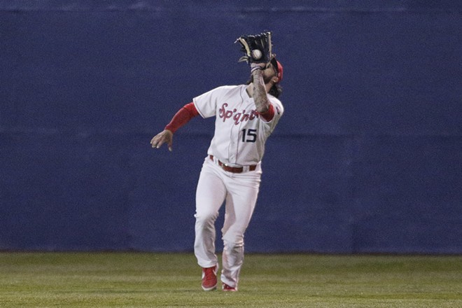 Photos of the Spokane Indians opening day win over the Eugene Emeralds at  Avista Stadium on Apr. 11, 2023, Spokane, The Pacific Northwest Inlander