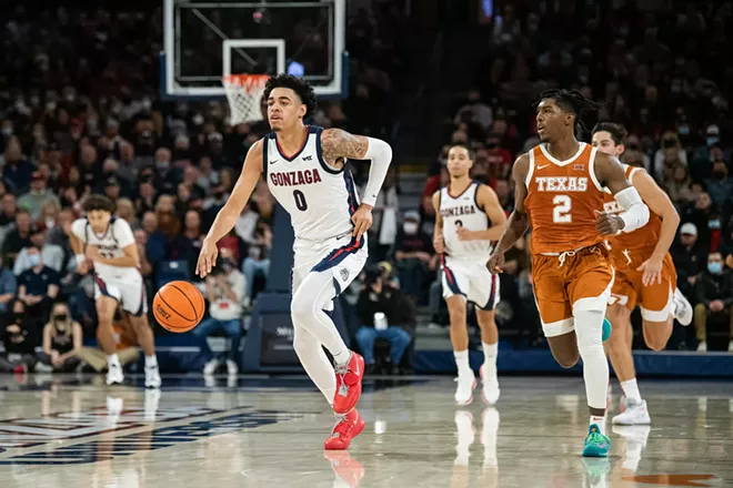 Photos from Gonzaga's 86-74 win against No. 5 Texas