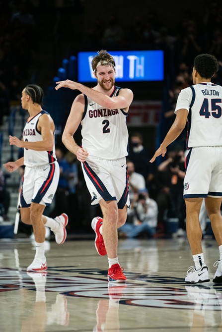 Photos from Gonzaga's 86-74 win against No. 5 Texas
