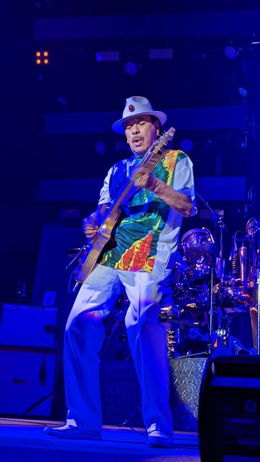 Santana brought his "Blessings and Miracles Tour" to Spokane Arena April 3