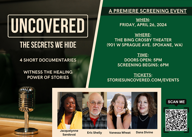 Four storytellers are featured in the latest UNCOVERED films