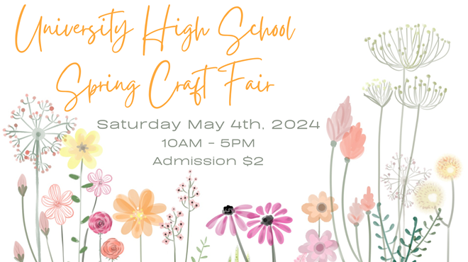 Image: University High School Spring Craft Fair