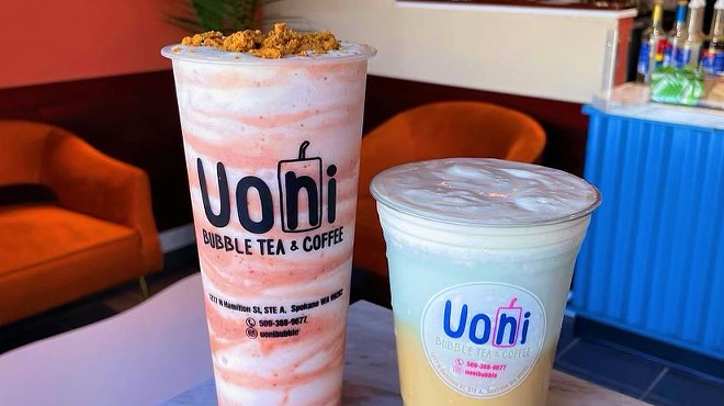 Uoni Bubble Tea opens near Gonzaga offering boba and other drinks, plus Japanese taiyaki cakes
