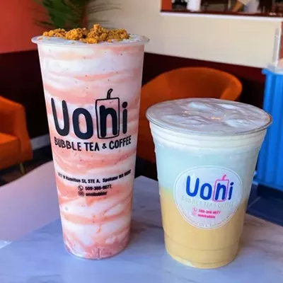 Image: Uoni Bubble Tea opens near Gonzaga offering boba and other drinks, plus Japanese taiyaki cakes