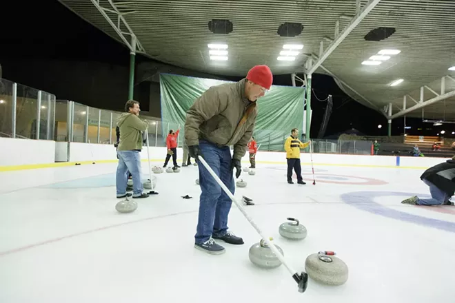 PHOTOS: Curling Clinic